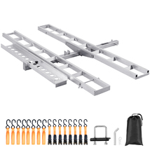 VEVOR Motorcycle Carrier, 2-Bike 600 LBS Aluminum Motorcycle Carrier Hit... - $211.90