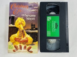 Vintage Christmas Eve On Sesame Street 1987 VHS Musical Big Bird - $11.99