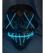 Halloween Light Up LED Mask  3 Lighting Modes (Batterie’s Not Included) - $4.50