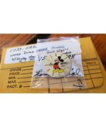 Vintage 80&#39;s Lorus Mickey Mouse Montre Cadran W/ Hands, Or Marqueurs &amp; F... - $876.07 MXN