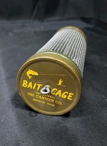 Vintage - The Canteen Co. Bait Cage Metal Fishing Accessory, Frogs Crick... - $29.52