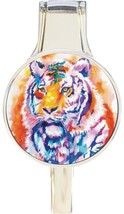 Everything Watercolor Tiger Purse Hanger Round Top Handbag Table Hook - $11.76