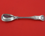 Queens English Sterling Silver Egg Spoon London Circa 18425 3/8&quot; Heirloom - £45.93 GBP