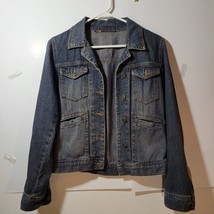 Womens bdg Denim cropped jacket Size is missing but its small Measuremen... - £18.39 GBP