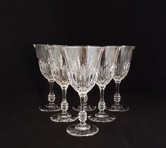 Fostoria KIMBERLY Lead Crystal Water Goblets Glasses ~ Set of 6 - £39.56 GBP