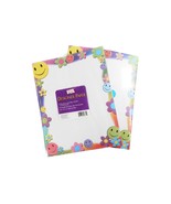 Vtg 2002 Y2K Letter Size Flower &amp; Smiley Face Border Pinter Paper Martin... - $35.07 CAD
