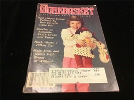 Workbasket Magazine August 1985 Knit Girl&#39;s Unique Design Pullover - £5.92 GBP