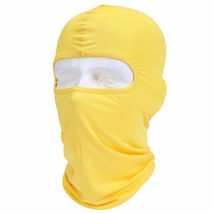 Yellow Balaclava Anti SunUV Mask Full Face Windproof Sports Headwear 3 P... - £14.03 GBP