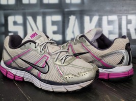 2009 Nike Pegasus 26 White/Pink/Silver Running Shoes 365745-101 Women 8.5 - £44.12 GBP
