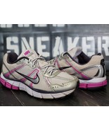 2009 Nike Pegasus 26 White/Pink/Silver Running Shoes 365745-101 Women 8.5 - $76.98 CAD