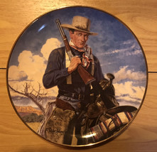 JOHN WAYNE SPIRIT OF THE WEST Plate Franklin Mint Movie TV Western Classic - $29.95
