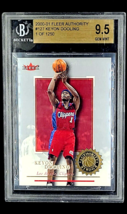 2000 Fleer Authority #127 Keyon Dooling RC Rookie /1250 BGS 9.5 with 10 ... - $15.29