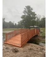 30 ft by 8 ft Garden bridge with spindle rails.strong beautiful and hand... - £20,782.45 GBP