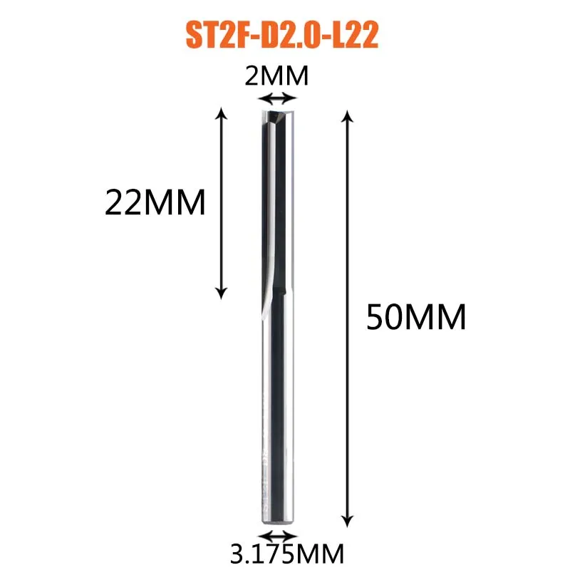Dreanique 3.175mm 4mm 6mm 8mm Shank 2 Flute Tungsten Carbide End Mill CN... - $3,032.83 MXN