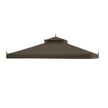 359X299Cm Gazebo Canopy Top Replacement Water Resistant Top Patio Cover - £102.22 GBP