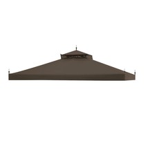 359X299Cm Gazebo Canopy Top Replacement Water Resistant Top Patio Cover - £101.46 GBP