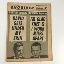 National Enquirer Newspaper February 14 1965 Clifford Willmon Cars Roare... - $28.47