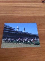 Vtg Post Card James Archambeault&#39;s Kentucky Derby Church Hill Down - £6.14 GBP