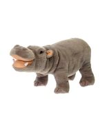Hippopotamus Stuffed Animal - Standing Hippo - Plush Favorite Animal Kee... - $471.23 MXN