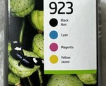 HP 923 Black Cyan Magenta Yellow Ink Set 6C3Y6LN Exp 07/2025+ Sealed Ret... - $81.99
