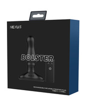 Nexus Bolster Butt Plug W/inflatable Tip - Black - £94.01 GBP