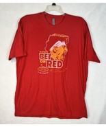 Kansas City Chiefs Always Bet On Red Shirt Las Vegas  2024 Super Bowl Ma... - £14.78 GBP