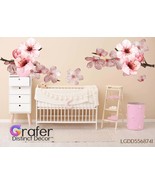 Cherry blossom Mural, Wall Decals Nursery, Flowers Blossoms Decals - €37,95 EUR