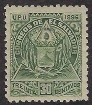 1896 El Salvador Stamp - 30c, SC#155 1172 - $1.49