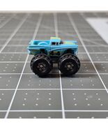 Small Micro Machine Ford Ranchero Monster Truck in Light Blue marked 4X4 - $9.89