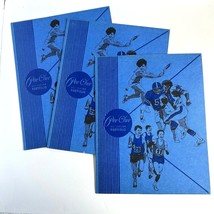 Vintage 1980s Blue Pee-Chee Folders Set of 3 by Mead Sports School Retro - $24.75