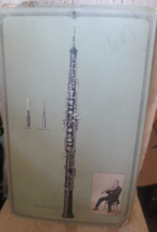 1931 Vtg RCA Victor Instrument Poster 22 x 14 Oboe Advertising - £33.04 GBP