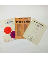 Set of 3 Music Sheets The Entertainer, Canadian Capers, Fascination - $17.80 CAD
