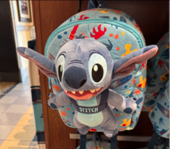 Disney Parks Stitch Plush Child Size Backpack NEW - $59.90