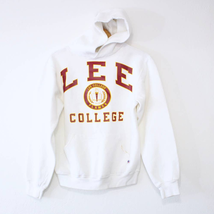 Vintage Lee University Flames Hooded Sweatshirt Small - $65.79