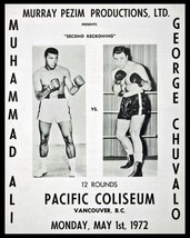 Muhammad Ali Vs George Chuvalo 8X10 Photo Boxing Poster Picture - £3.92 GBP