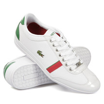 Size 11.5 &amp; 12  LACOSTE Leather Mens Sneaker Shoe! Reg$150 Sale$99 LastPairs! - £78.95 GBP