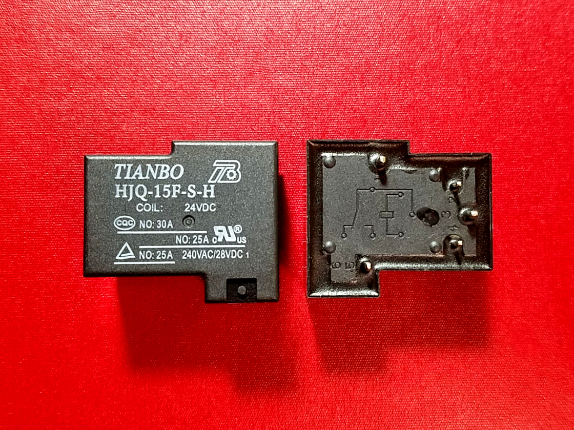 HJQ-15F-S-H, 24VDC Relay, TIANBO Brand New!!