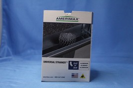 Amerimax  3.5 in. W x 3.5 in. L Gutter Strainer  Unpainted  Aluminum - $7.80