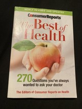 Consumer Reports The Best Of Health Book Questions Diet Nutrition Cancer Heart - £5.53 GBP