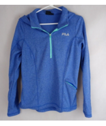 Fila Women's Blue & Mint Green Lightweight Hoodie Size Small - $19.79