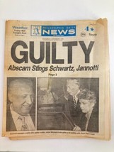 Philadelphia Daily News Tabloid September 17 1980 Harry Jannotti &amp; Schwartz - $23.75