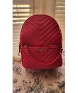Victoria's Secret VS Studded V-Quilt Small City Backpack, Fuchsia - $59.99