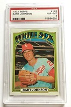1972 Topps Bart Johnson #126 PSA 8 NM-MT White Sox - $338.27 MXN