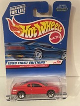 1999 Hot Wheels First Editions #6 of 26 Monte Carlo Concept Car #910 Red - £7.50 GBP