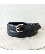 Rod Patrick Boots Mens Black Western Belt Size 32 &amp; 1 3/8in Wide Taper C... - $292.05