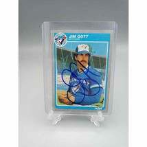 Toronto Blue Jays Jim Gott Pitcher Autographed Card - $15.25