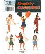 Simplicity 7739 Majorette Cheerleader COSTUME Uniform sewing pattern UNC... - £7.85 GBP