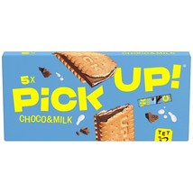 Leibniz Pick Up! Original Biscuit Bars Chocolate &amp; Milk Filling -5 pc.-FREE Ship - £7.48 GBP