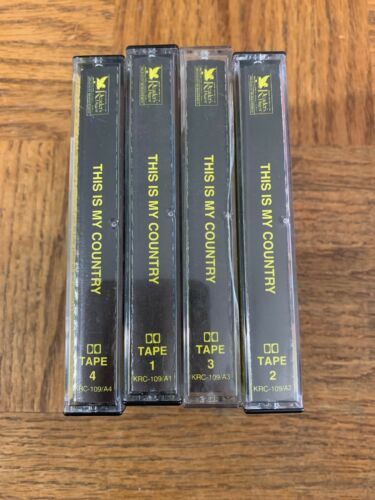 This Is My Country Tapes 1-4 Cassette-Very Rare Vintage-SHIP N 24 HOURS Item image 2