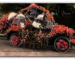 Decorated Auto Rose Festival Portland OR Oregon UNP DB Postcard W10 - £3.91 GBP